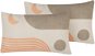 Vankúš BELIANI, Sada 2 vankúšov s abstraktným vzorom 30 x 50 cm viacfarebná MELAMPODIUM, 307532 - Polštář