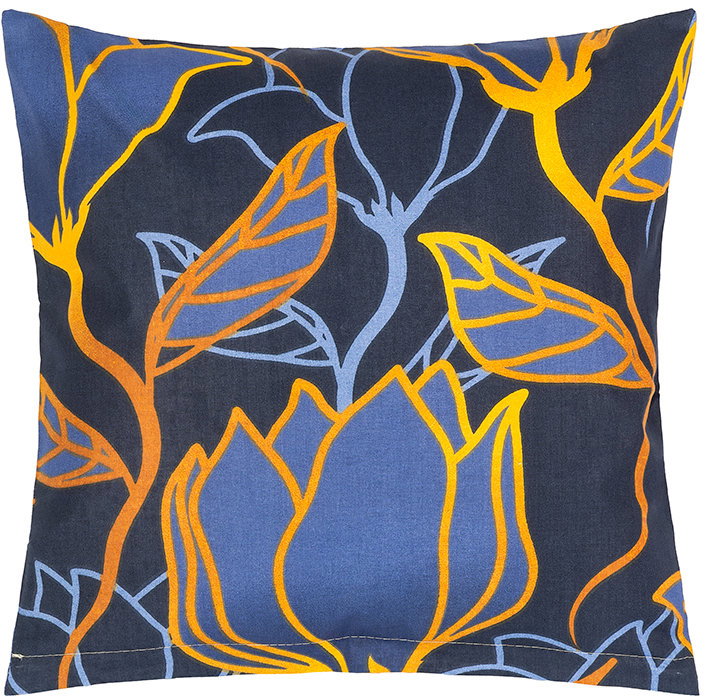 Bellatex 90/539 párnahuzat, 40×40 cm, éjféli virág