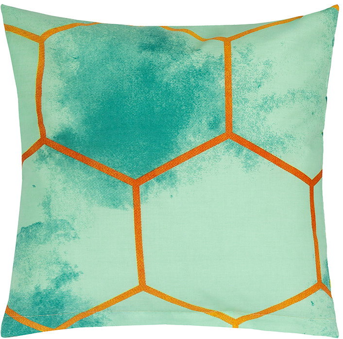 Bellatex 90/636A párnahuzat, 40×40 cm, méhsejtes, zöld