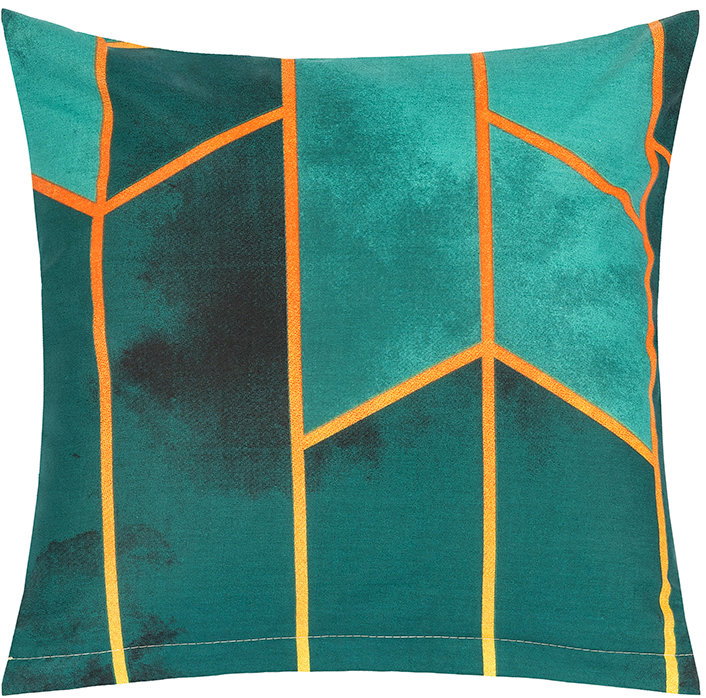 Bellatex 90/636B párnahuzat, 40×40 cm, méhsejtes, sötétzöld