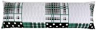 Obliečka na vankúš Bellatex obliečka – Náhradný manžel vankúš 45 × 120 cm 90/623 – zelený patchwork - Povlak na polštář