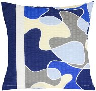 Bellatex obliečka 80/510 40 × 40 cm modré puzzle - Obliečka na vankúš