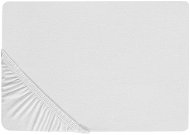 Bavlnená plachta 140 x 200 cm biele HOFUF, 301167 - Plachta na posteľ
