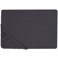 Bavlnená plachta na posteľ 160 × 200 cm čierna HOFUF, 301295 - Plachta na posteľ