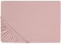 Bavlněné prostěradlo 90 x 200 cm růžové HOFUF, 301587 - Prostěradlo