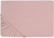 Bavlnená plachta 90 × 200 cm, ružová HOFUF, 301587 - Plachta na posteľ