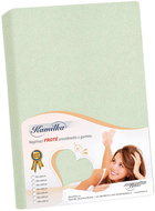 BELLATEX terry sheet 90 × 200 sage - Bedsheet