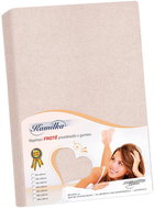 BELLATEX terry sheet 160 × 200 powder pink - Bedsheet