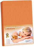 BELLATEX KL4 Jersey with elastane 180 × 200 cm 349 tangerine - Bedsheet