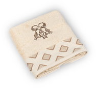 BELLATEX Froté ručník 50×100 diamant D/416 terry towel with Gemini embroidery - Towel