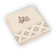 BELLATEX Terry towel 50×100cm diamond D/416 with LION embroidery - Towel