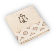 BELLATEX Froté towel 50×100 diamond D/416 with LIBRA embroidery - Towel