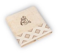 BELLATEX Froté hand towel 50×100 diamond D/416 with Aquarius embroidery - Towel