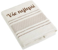 BELLATEX Terry towel 50×100cm mosaic 123/039 with All the best embroidery - Towel