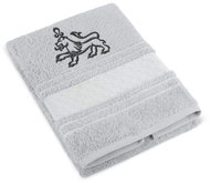 BELLATEX Froté ručník 50×100 mozaika 123/042 s výšivkou LEV - Towel
