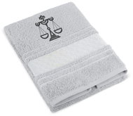BELLATEX Terry towel 50×100cm mosaic 123/042 with LIBRA embroidery - Towel