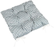 BELLATEX Seat cushion BERTA 41\610 quilted 40 × 40 cube grey - Pillow Seat
