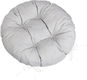 BELLATEX Sedák ADÉLA 62\904 kulatý prošívaný průměr 40 cm kostička šedobílá - Sedací polštář
