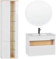 Sada 3 kusů koupelnového nábytku bílá FIGUERES, 307220 - Koupelnová sestava