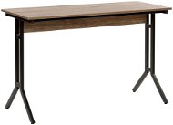 Písací stôl 120 × 48 cm hnedo-sivé drevo CREEK, 200605 - Písací stôl