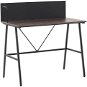 Stôl tmavé drevo 100 × 50 cm HASTINGS, 207355 - Písací stôl