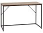 Písací stôl 120 × 55 cm tmavé drevo PEMBRO, 310215 - Písací stôl