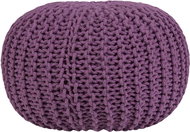 Puf fialový 50x35 cm CONRAD, 144889 - Ottoman