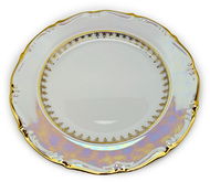 Royal Czech Porcelain - Mělké talíře 27 cm, sada 6 ks, dekor Praha - Sada talířů
