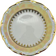 Royal Czech Porcelain - Desertní talíře 21 cm, sada 6 ks, dekor Praha - Set of Plates