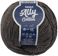 Bellatex s.r.o. Příze Ally cotton 50g - 056 hnědošedá - Yarn