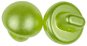 Button Bellatex s.r.o. G - Knoflík 10mm pecka perleťová zelená 10ks - Knoflík