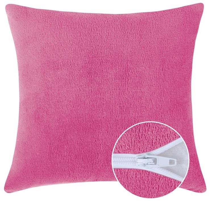 Bellatex MIKRO Uni Korall párnahuzat, 40×40 cm, rózsaszín