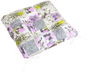 BELLATEX Adéla Sedák 41/243 prošívaný 40 × 40 cm patchwork lila - Podsedák na židli