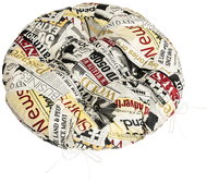 BELLATEX Adéla Seat 62/228 round quilted d.40 cm coloured newspaper - Chair Cushion
