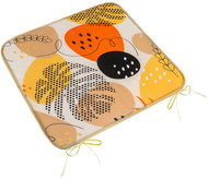 BELLATEX Adela Seat cushion 34/233 smooth 40 × 40 cm pebbles orange - Chair Cushion