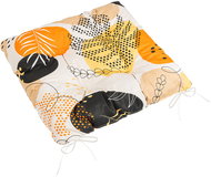 BELLATEX Adela Seat cushion 41/233 quilted 40 × 40 cm pebbles orange - Chair Cushion