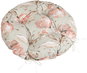 Chair Cushion BELLATEX Adéla Seat 62/238 round quilted d.40 cm lily - Podsedák na židli