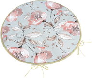 BELLATEX Adéla Seat 79/238 round smooth d.40 cm lily - Chair Cushion