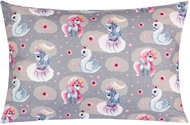 BELLATEX Viola cushion 40 × 60 cm 45/087 unicorn with swan - Pillow