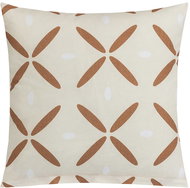 BELLATEX Adele cushion 40 × 40 cm 55/239 crosses brown - Pillow
