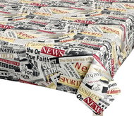 Bellatex Tablecloth ADÉLA 228 50 × 50 cm coloured newspaper - Tablecloth