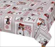 BELLATEX ‘CHRISTMAS 122’ Tablecloth, 35 × 35 cm, winter patchwork - Tablecloth