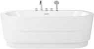 Volně stojící vana s příslušenstvím bílá EMPRESA, 232086 - Vana