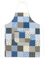 BELLATEX Apron Adela 67 × 84 cm 7750/240 patchwork blue - Apron