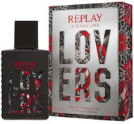 REPLAY Signature Lovers for Man dřevitě kořeněná vůně EdT 100 ml - Eau de Toilette