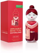 BENETTON Sisterland Red Rose pro ženy květinově ovocná vůně EdT 80 ml - Eau de Toilette
