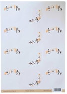 Be Nice ECO Christmas self adhesive name tags, Natural 2 sheets - Christmas Decoration