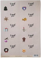 Be Nice EKO Christmas self-adhesive name tags, Christmas fairy tale 2 sheets - Christmas Decoration