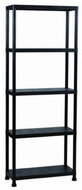 Benco Plastic shelf 80 × 30 × 181 cm, 5 shelves - Shelving Unit