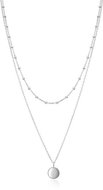 Beneto Stylish double silver necklace AGS1518/55 (Ag925/1000; 6,05 g) - Necklace